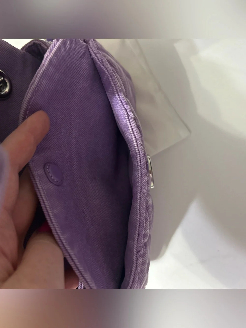 ⭐️Coach Quilted Pillow Tabby 20 Purple⭐️